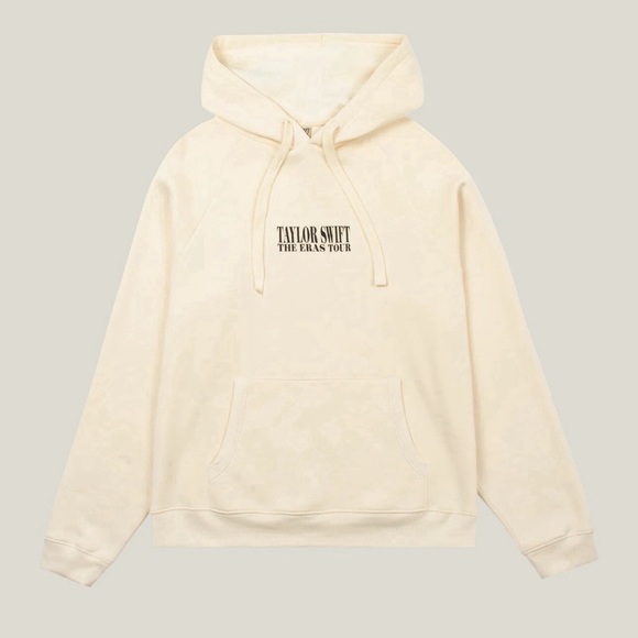 Taylor Swift Tops - Taylor Swift The Era’s Tour Hoodie Sweatshirt Cream